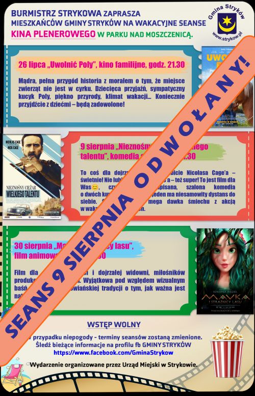 Plakat informacyjny