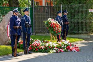 Odsłonięcie tablicy poświęconej policjantom 18.09.2024