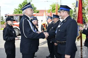 Gminny Dzień Strażaka w Strykowie. Wręczenie odznaczeń zasłużonym Druhom i Druhnom.