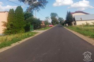 Modernizacja drogi Osse - Ciołek - stan po zakończeniu realizacji inwestycji