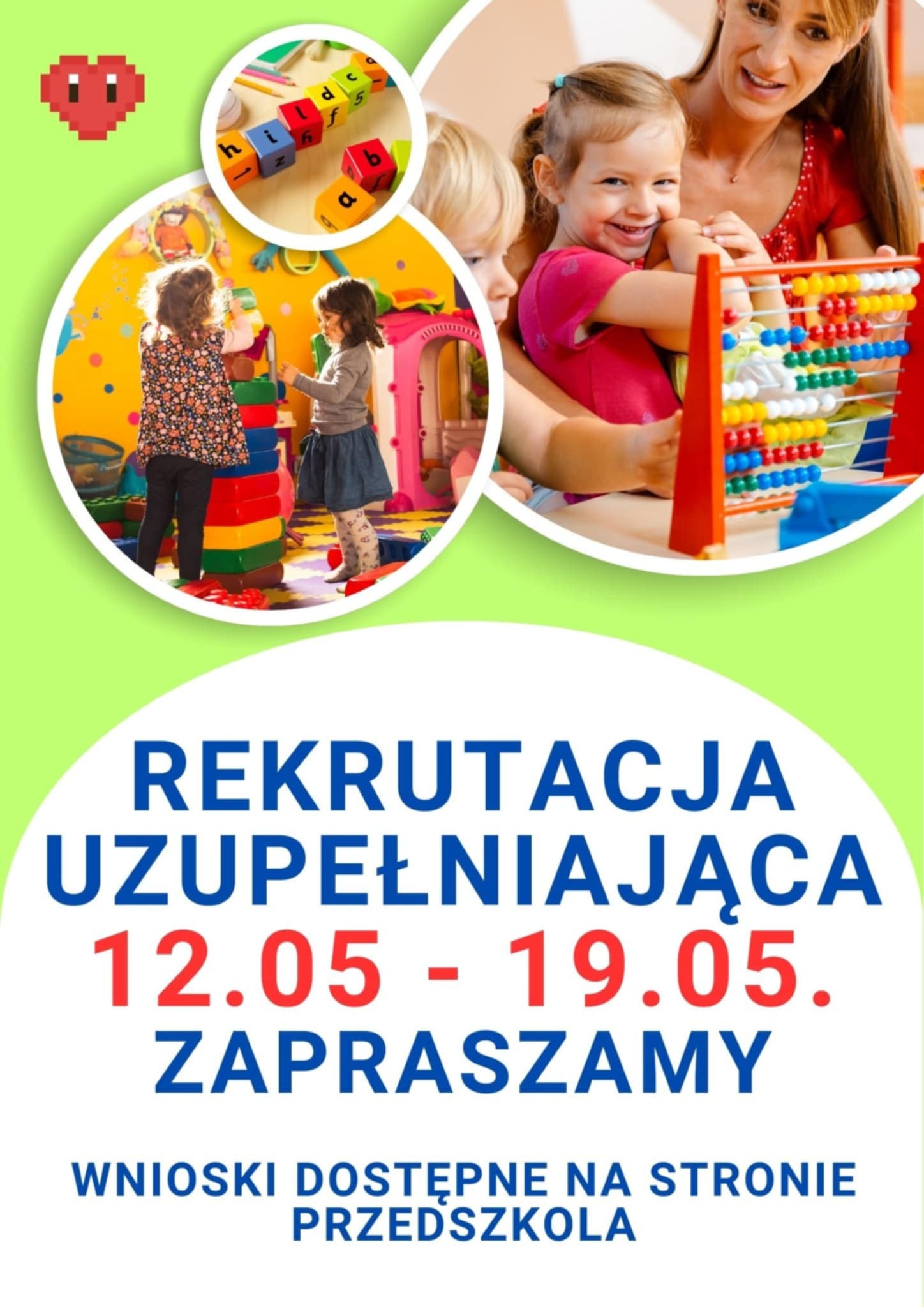 Rekrutacja do przedszkola i oddziałów przedszkolnych