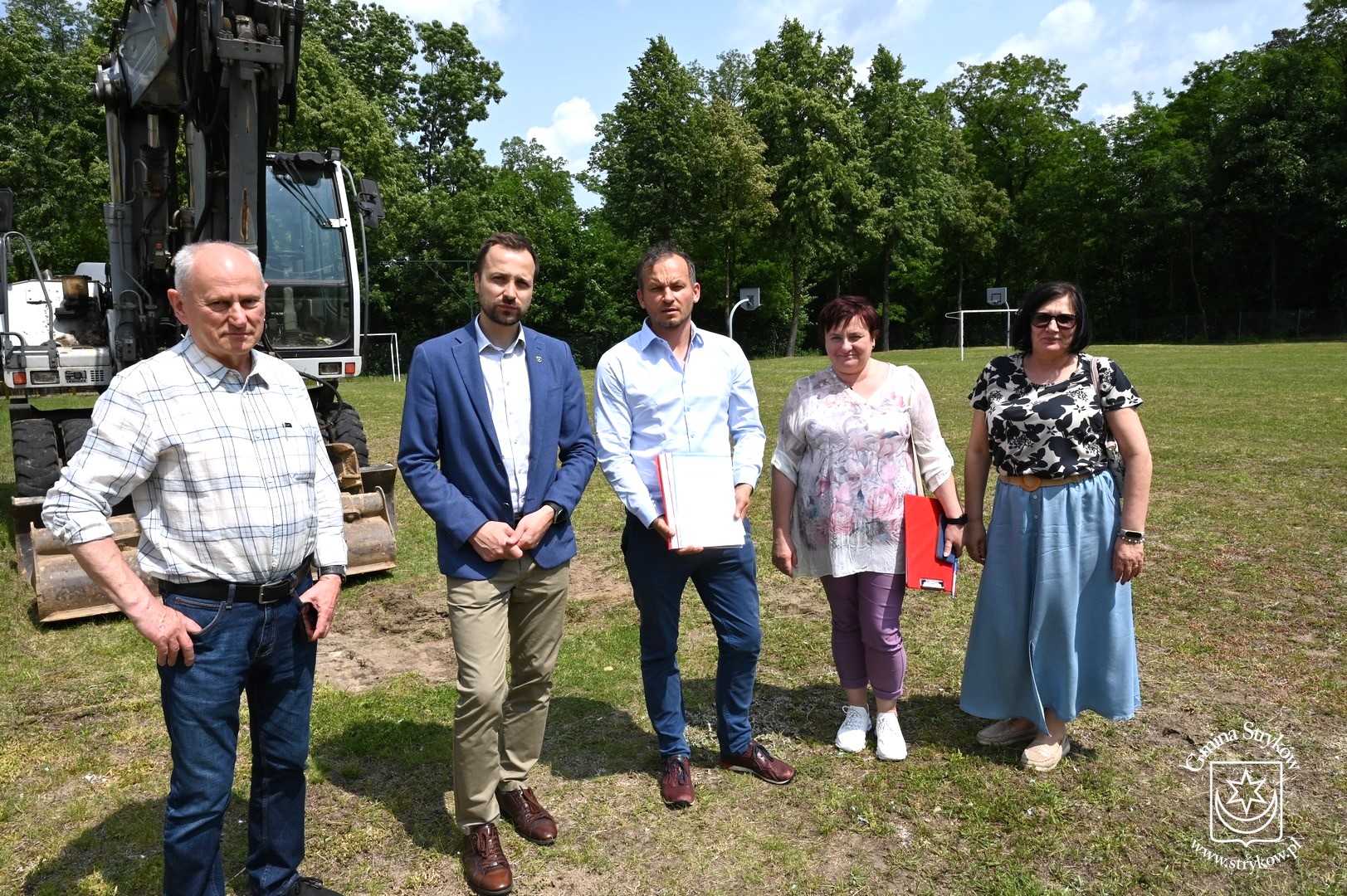 Przebudowa boiska szkolnego w Koźlu