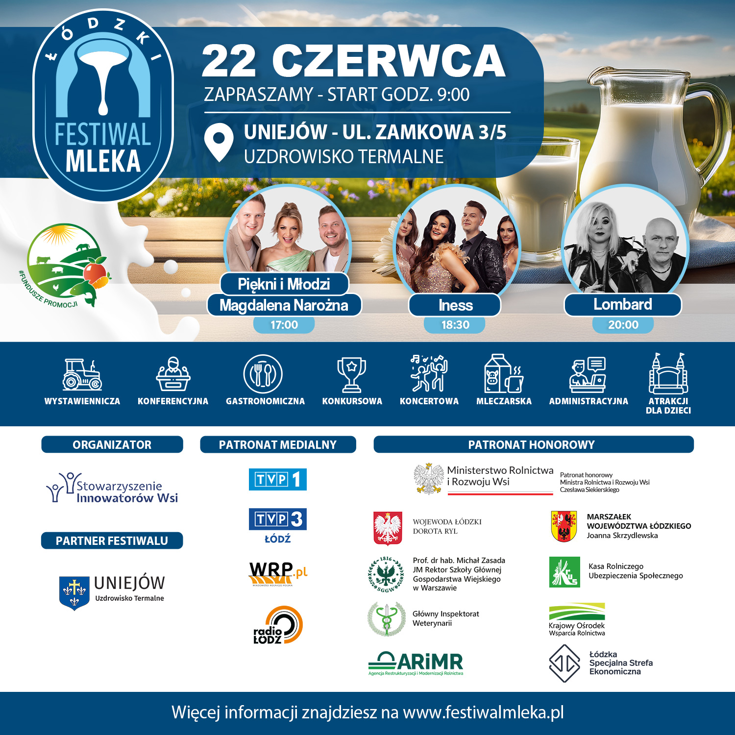 IV edycja Łódzkiego Festiwalu Mleka