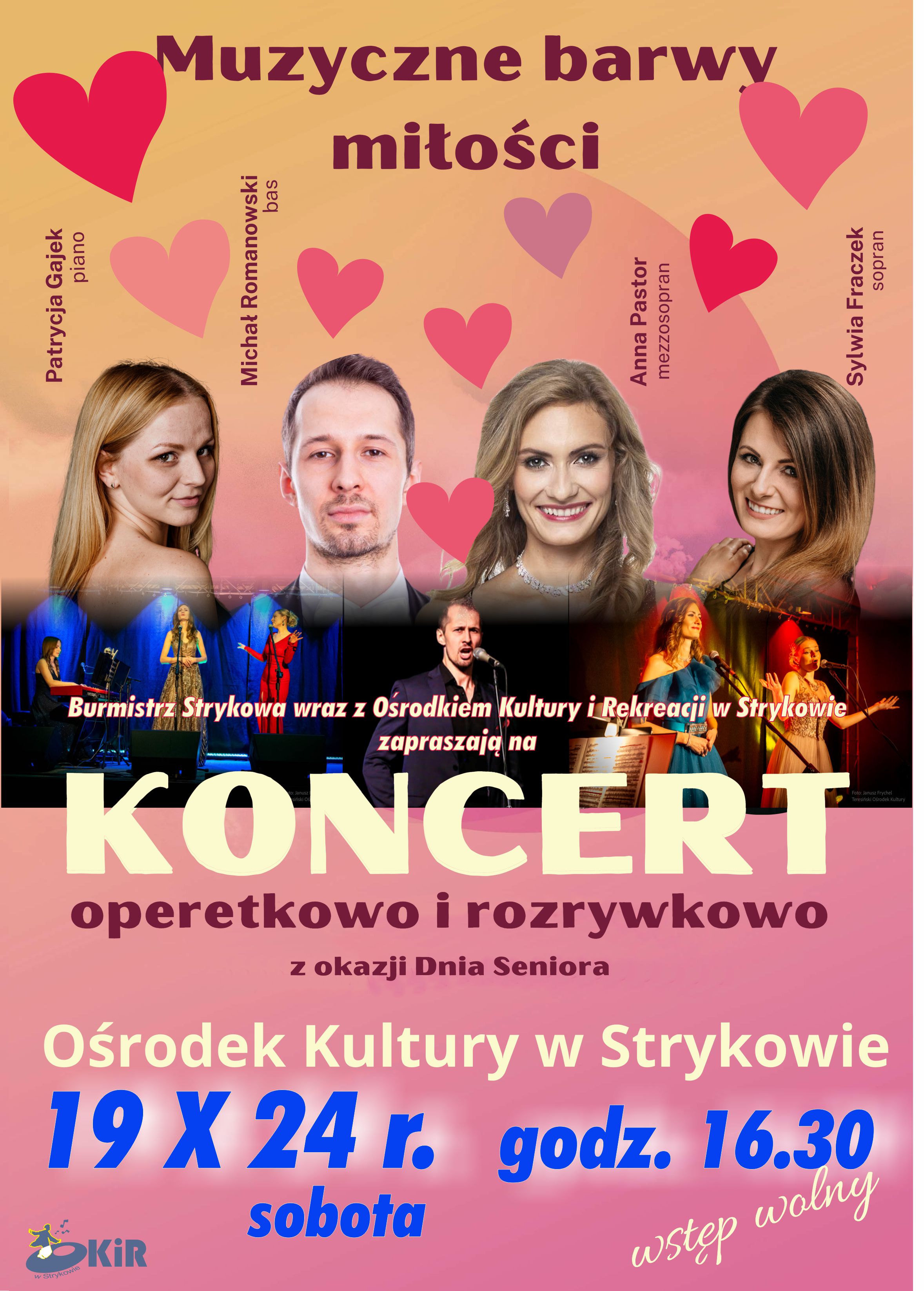 Koncert Muzyczne barwy miłości