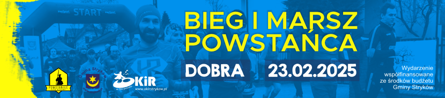 Zapisy na Bieg i Marsz Powstańca w Dobrej