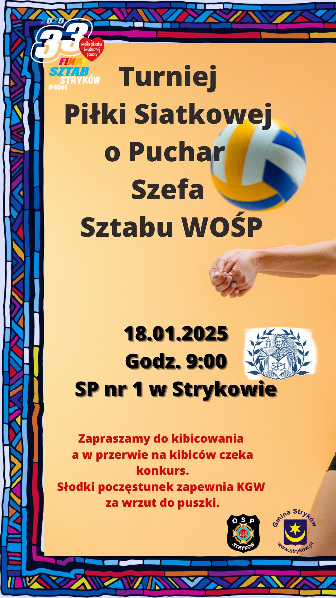 Sportowy Weekend WOŚP w Strykowie